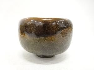 大樋焼　大樋長阿弥造　茶碗